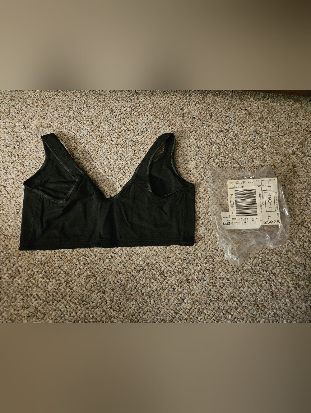 Lane Byrant Black Sports Bra Size 40DD